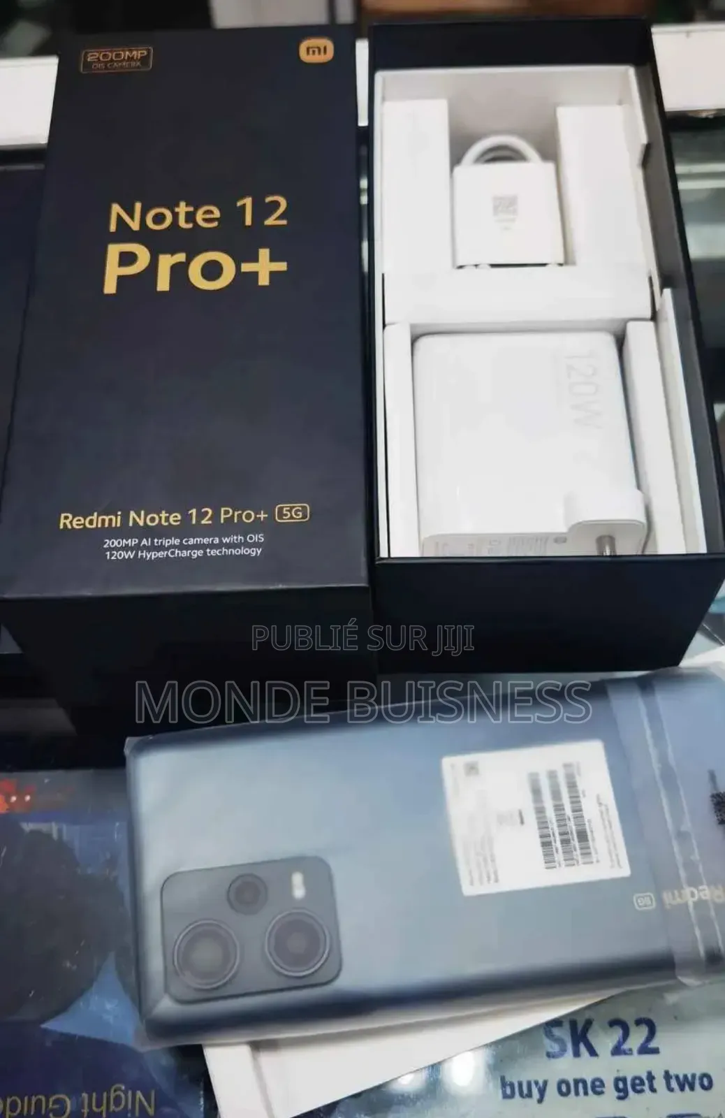 New Xiaomi Redmi Note 12 Pro+ 5G 256 GB Rouge