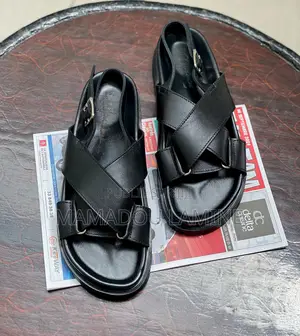 Chaussure Sandale Orthopedique Cuire Confortable Nue Pieds