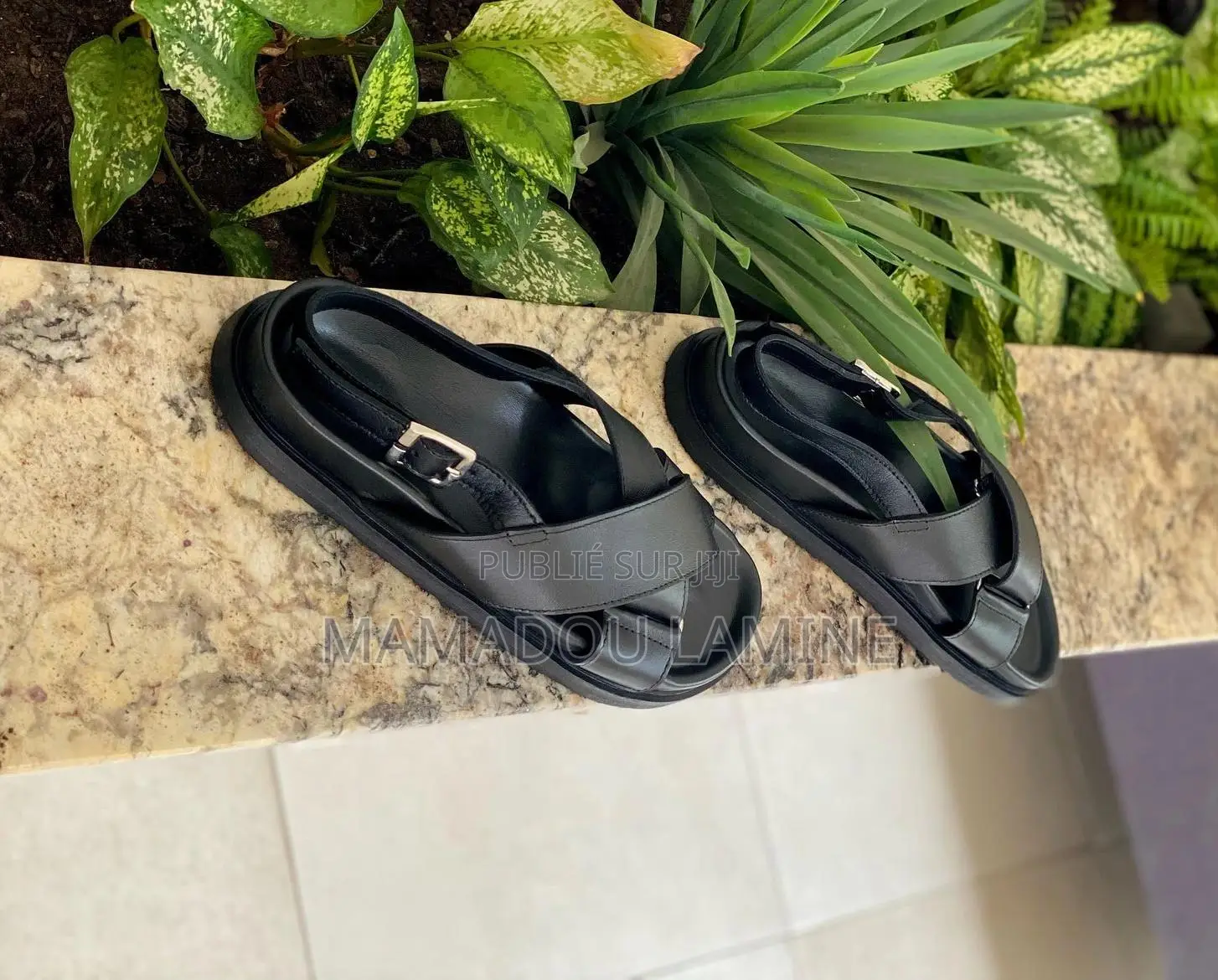 Chaussure Sandale Orthopedique Cuire Confortable Nue Pieds