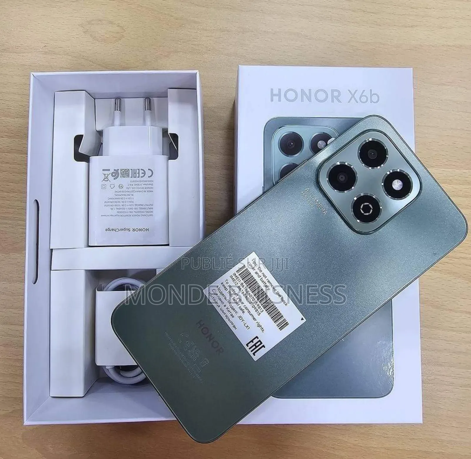 New Honor X6b 128 GB Noir