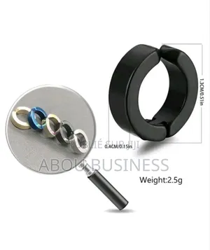 Boucle d'Oreille Non Percée Unisexe.