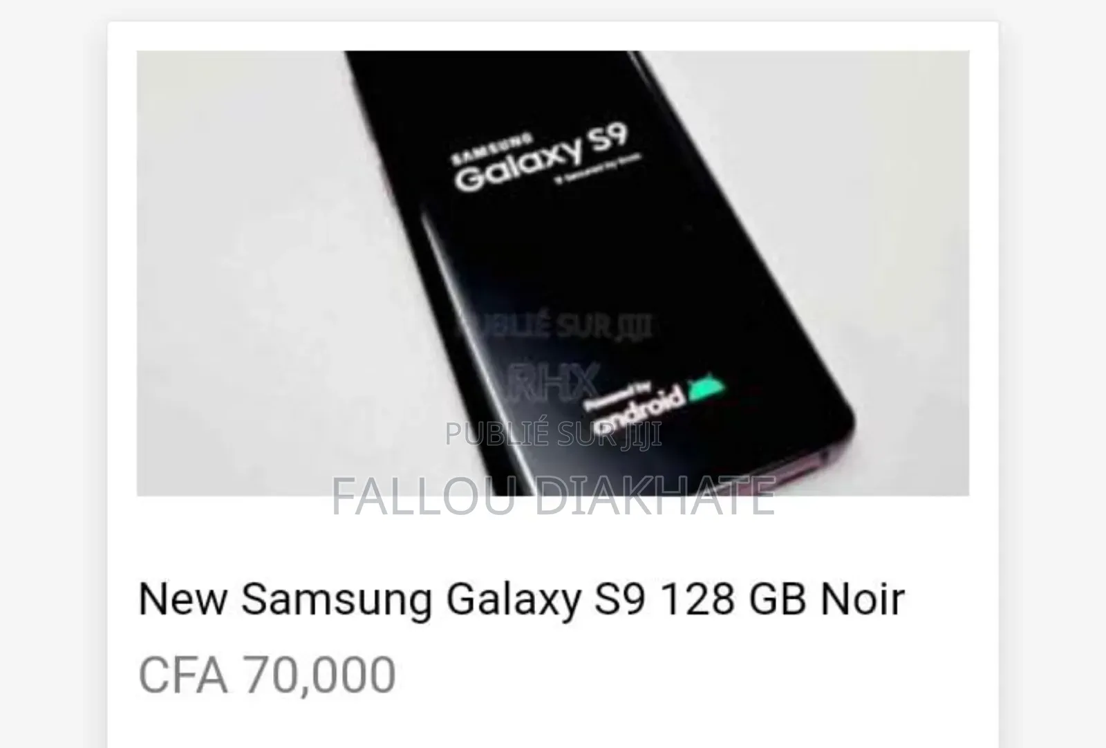 New Samsung Galaxy S9 64 GB Autre