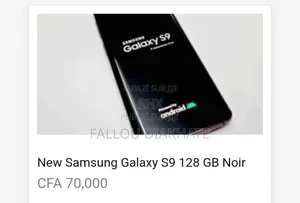 New Samsung Galaxy S9 64 GB Autre