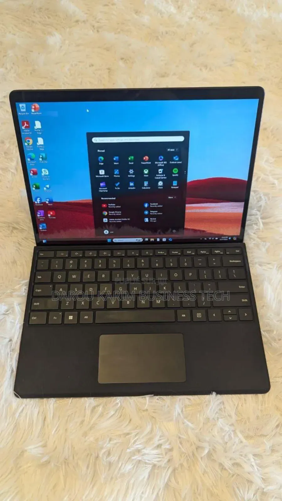 New Microsoft Surface Pro X 8GB Intel Core I5 SSD 256GB