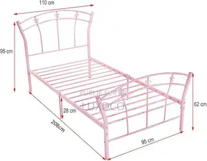 Lit en Fer Princesse