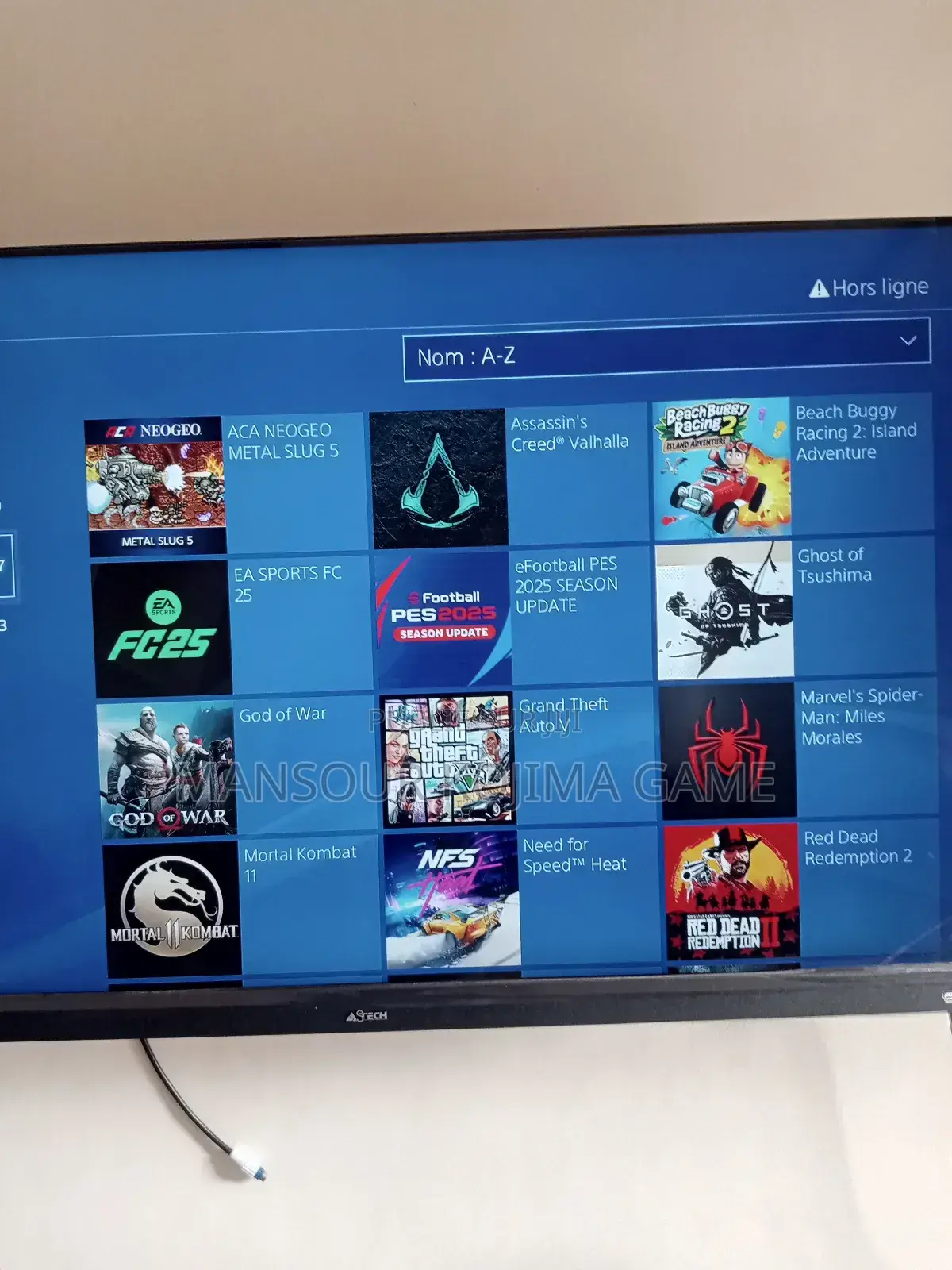 PS4 Flaché 15 Jeux 1téra