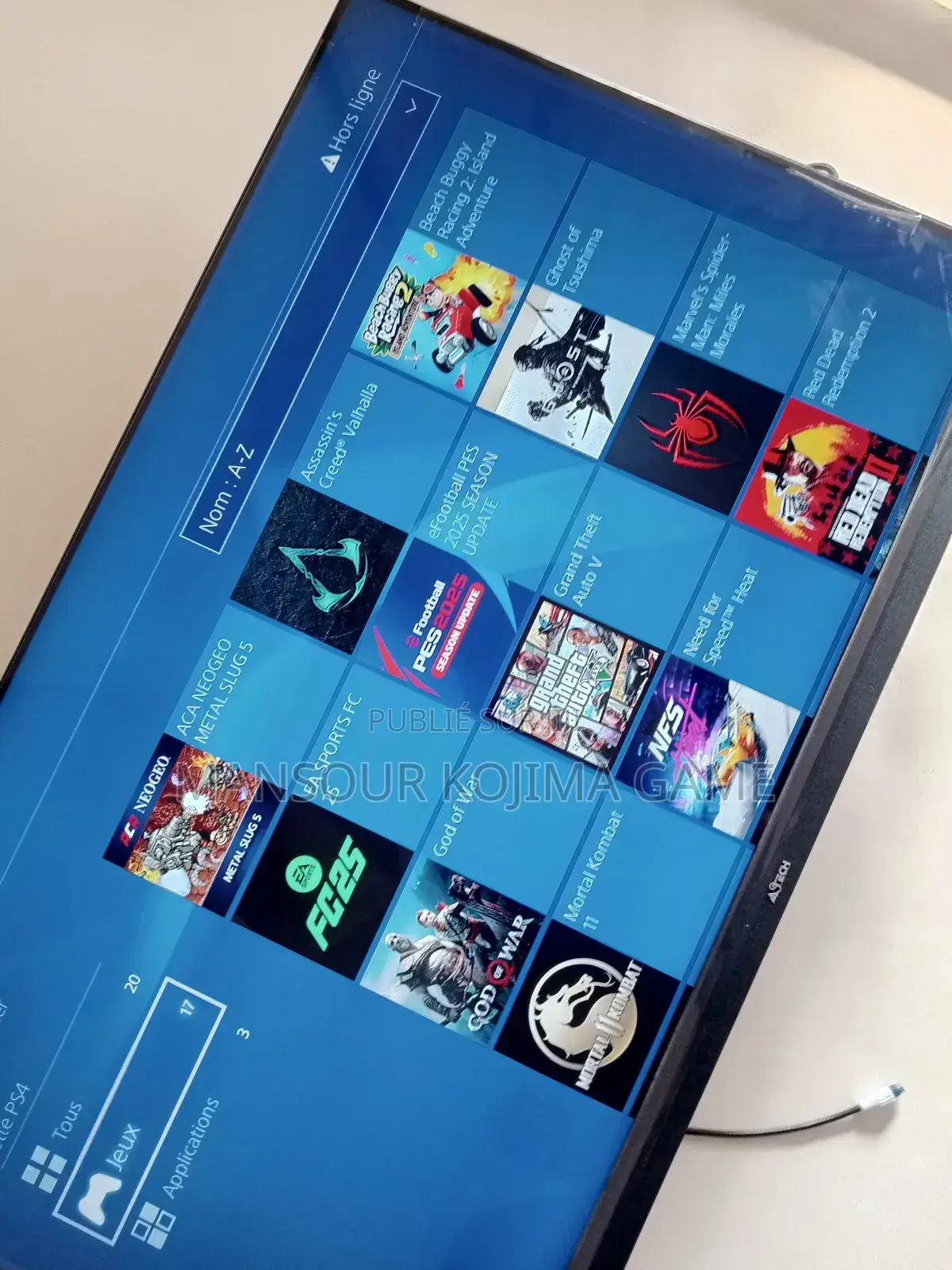 PS4 Flaché 15 Jeux 1téra