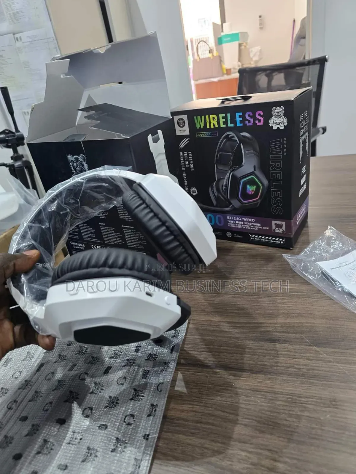 Casque Gamer BT / 2.4G /