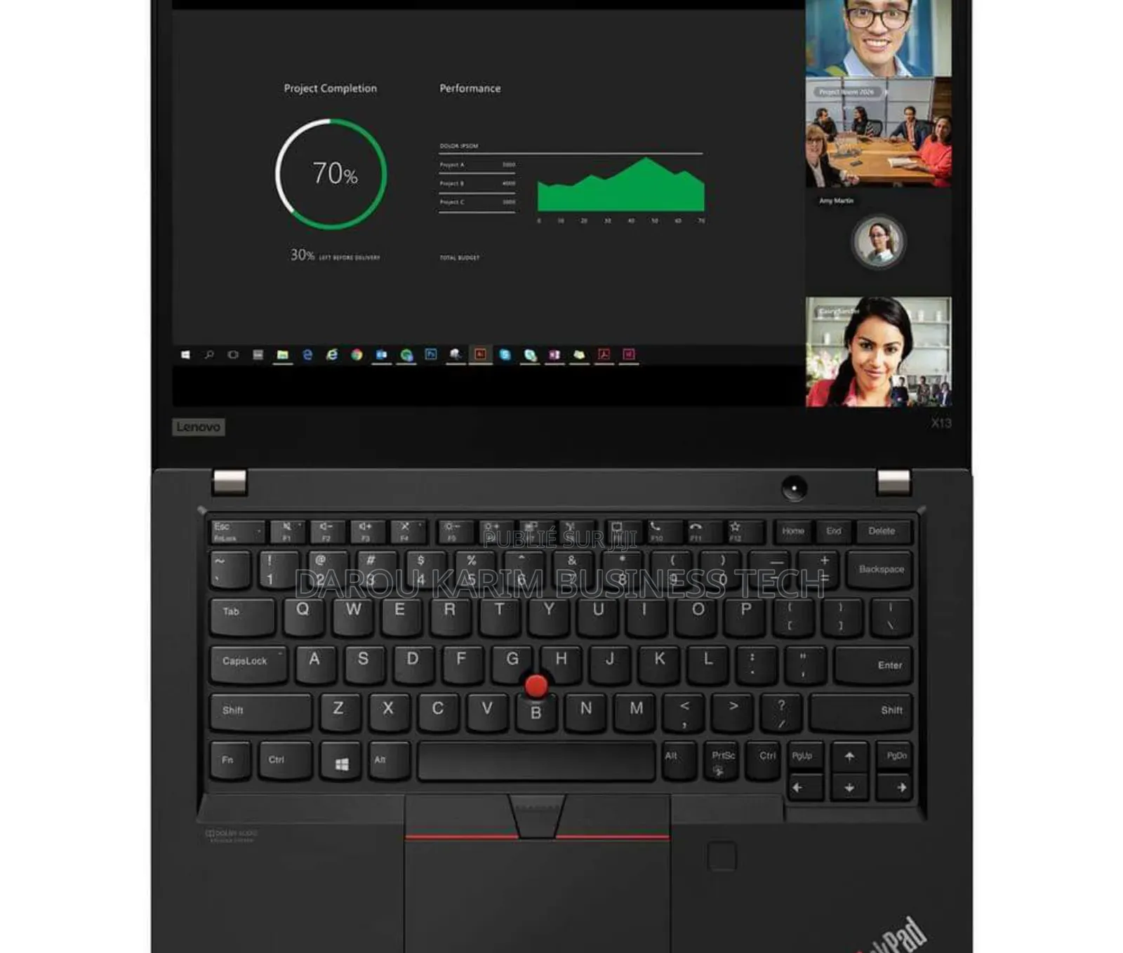 New Lenovo ThinkPad X13 Gen 2 16GB Intel Core I7 SSD 256GB