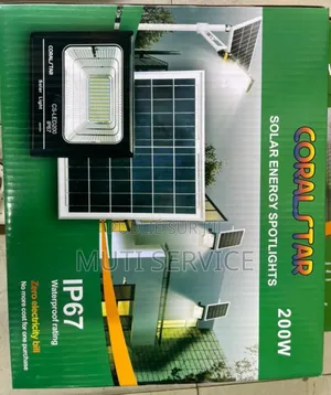 Projecteur Solaire Coralstar 100w 200w Et 300w