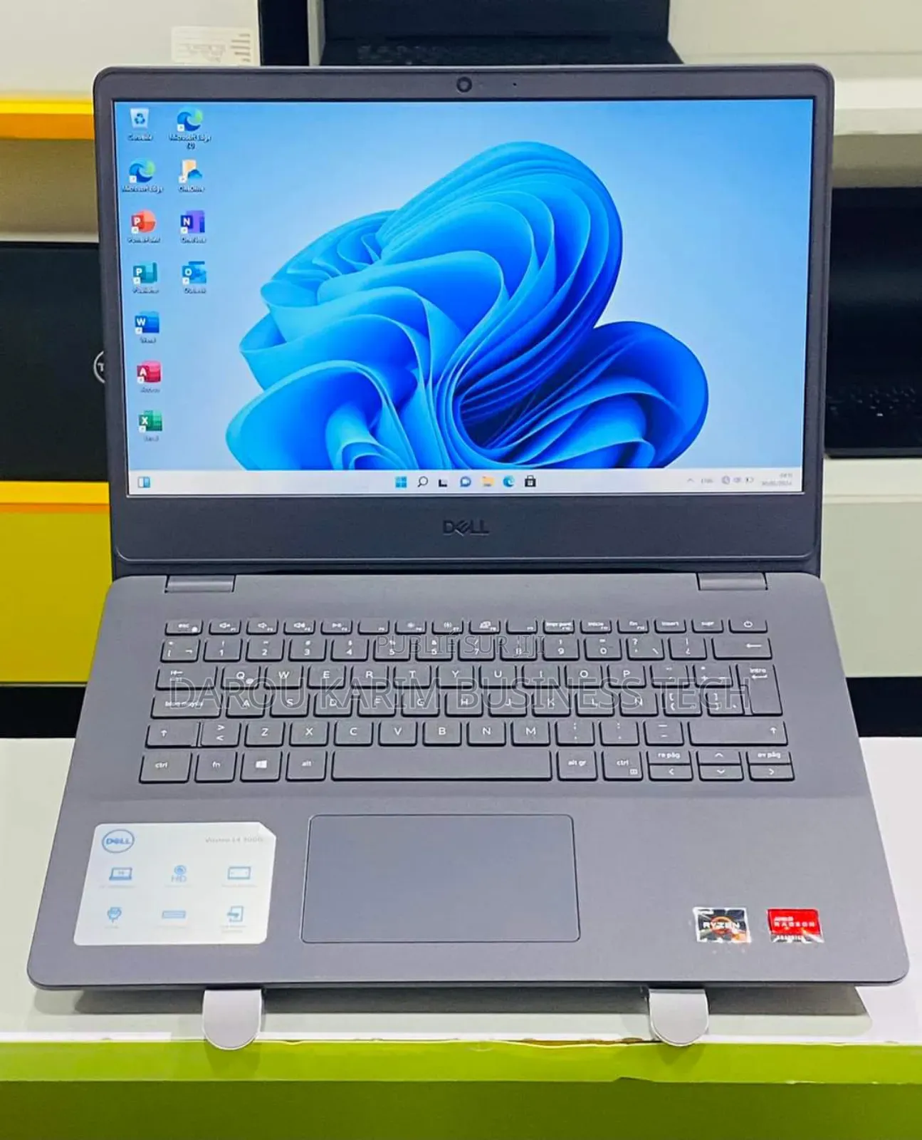 New Ordinateur Portable Dell Vostro 3400 8GB AMD Ryzen 5 SSD 256GB