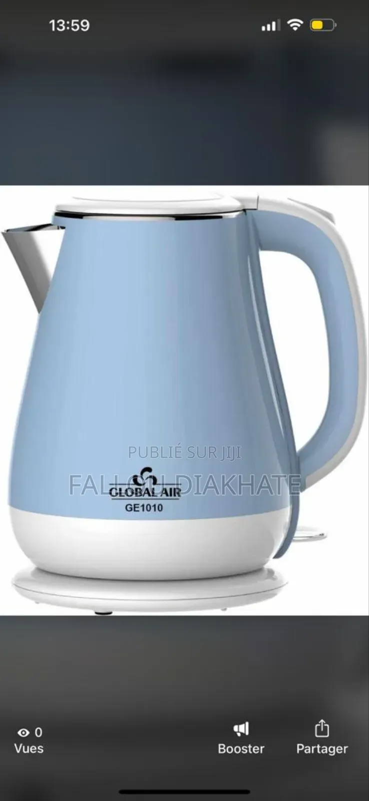 Bouilloires Électrique