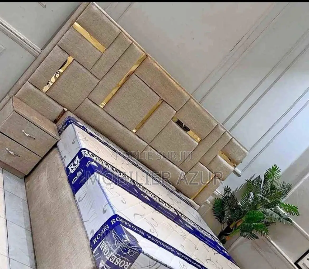 Chambre À Coucher- Lit Double Lit