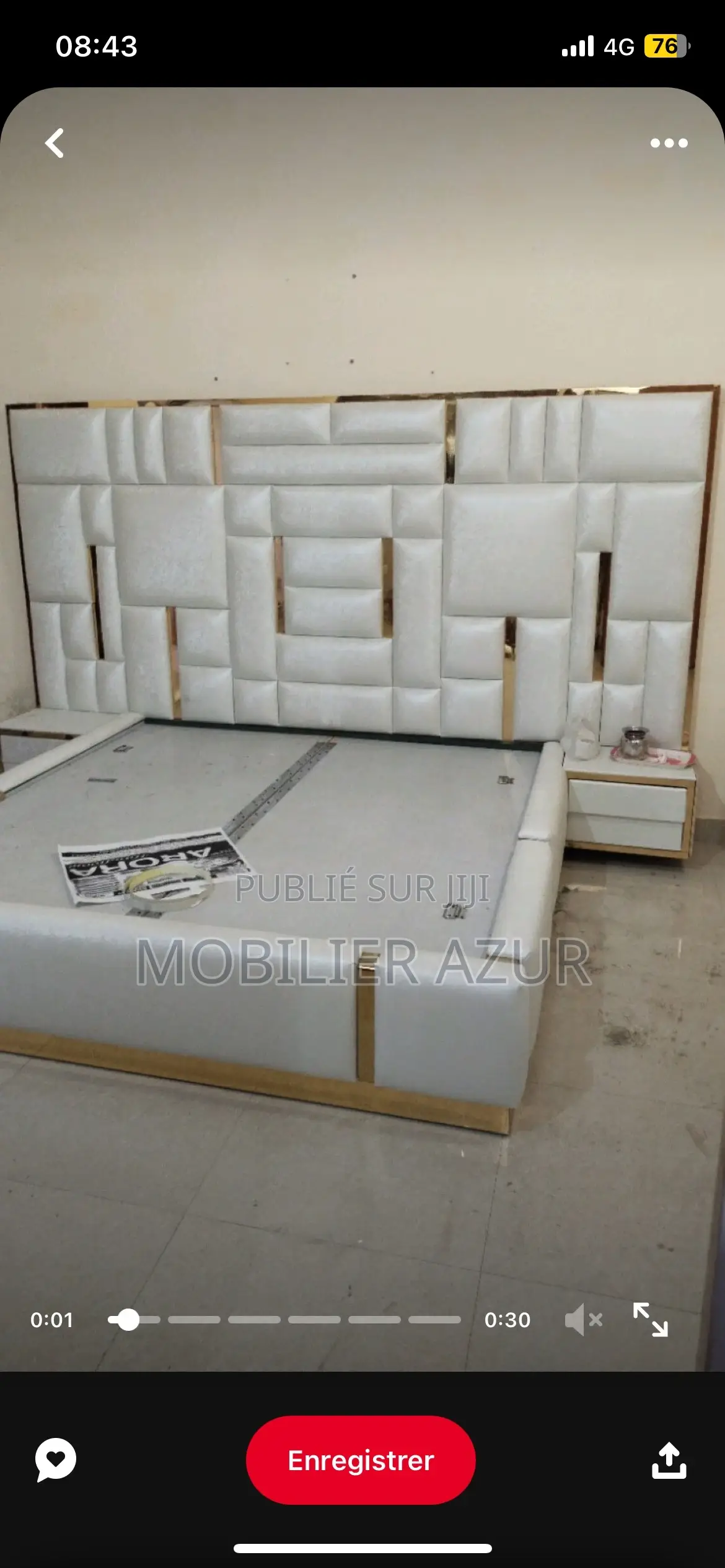 Chambre À Coucher- Lit Double Lit