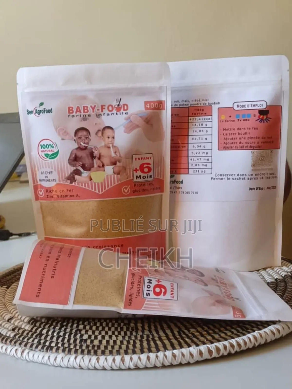 Farine Enrichi Pour Enfant Et Pour Adulte