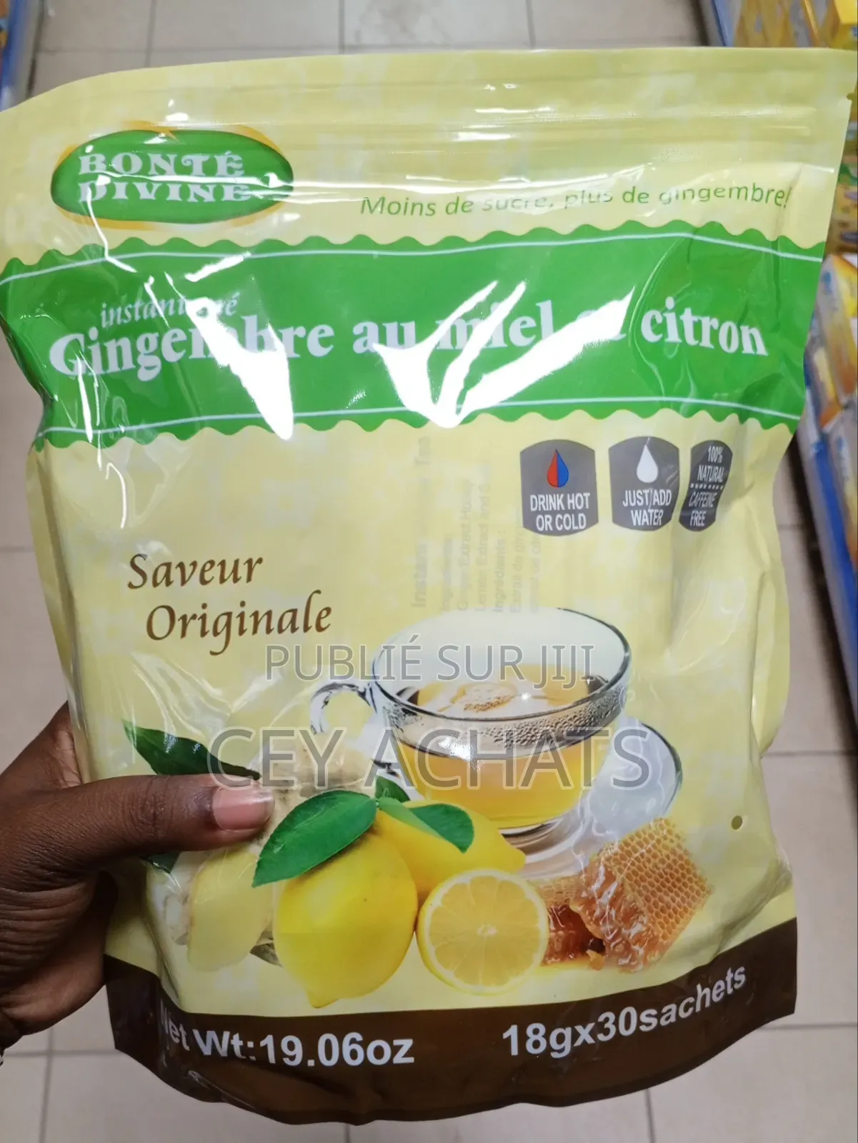 Thé Gingembre Citron Miel