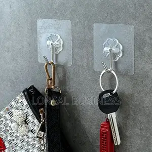 Photo - 20pcs Crochet Mural Adhésif