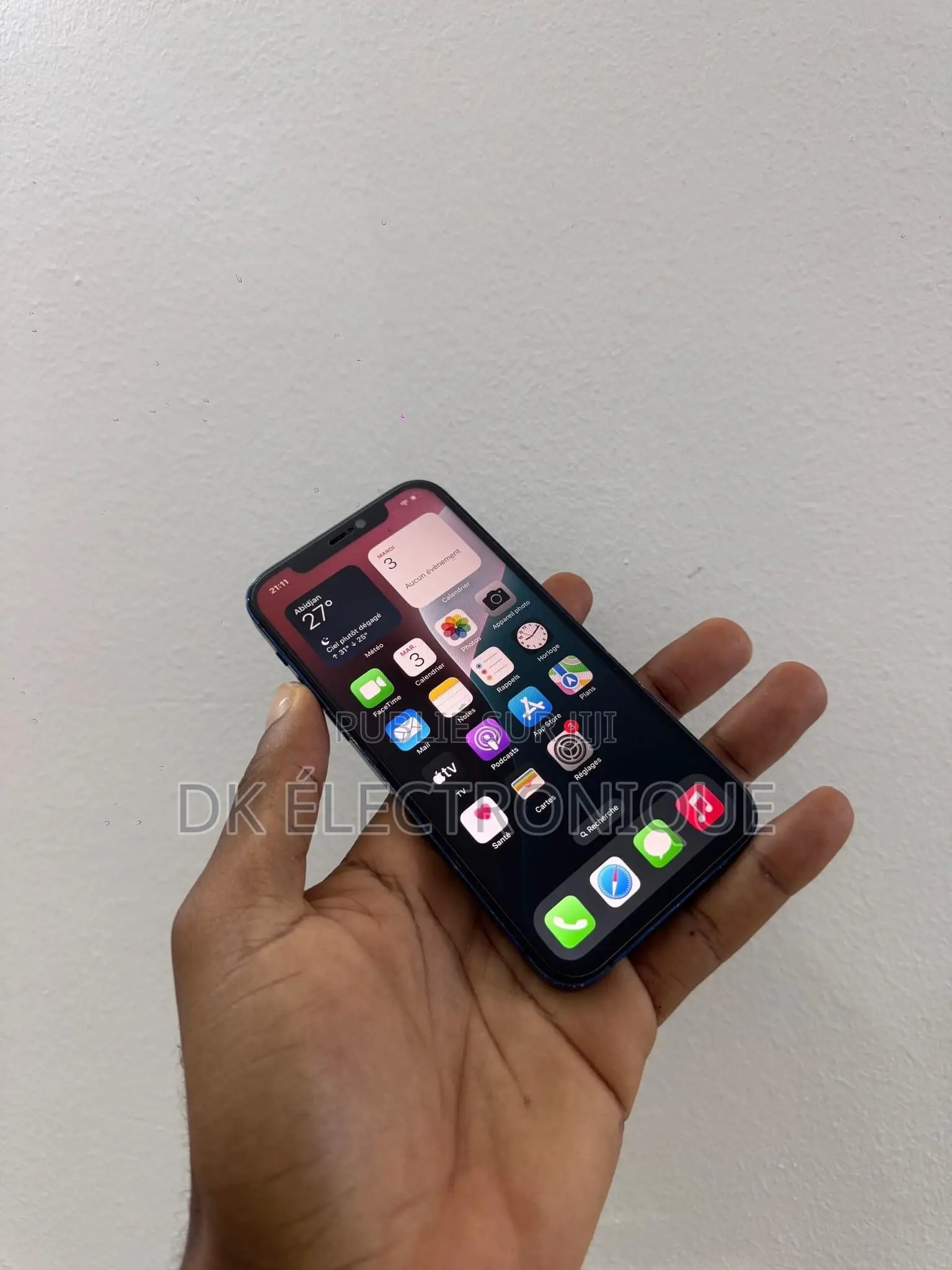 Apple iPhone 12 128 GB Bleu