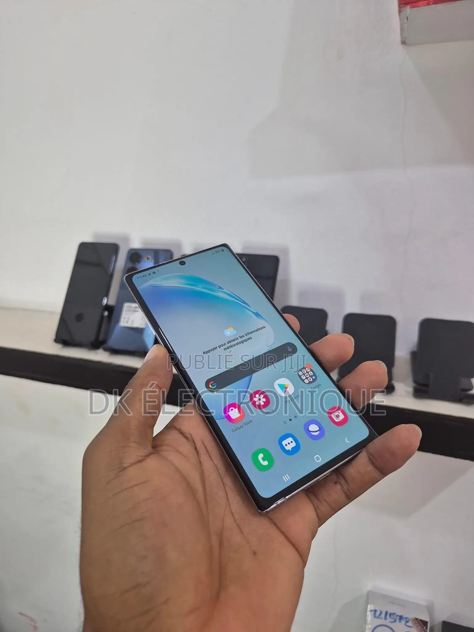 Samsung Galaxy Note 10 Plus 5G 256 GB Gris