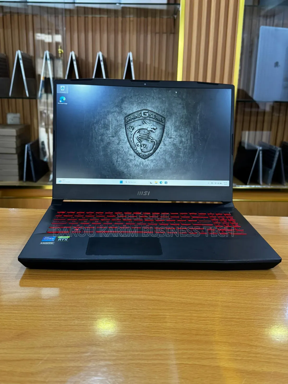 New Ordinateur Portable MSI Katana GF66 16GB Intel Core I7 SSD 512GB