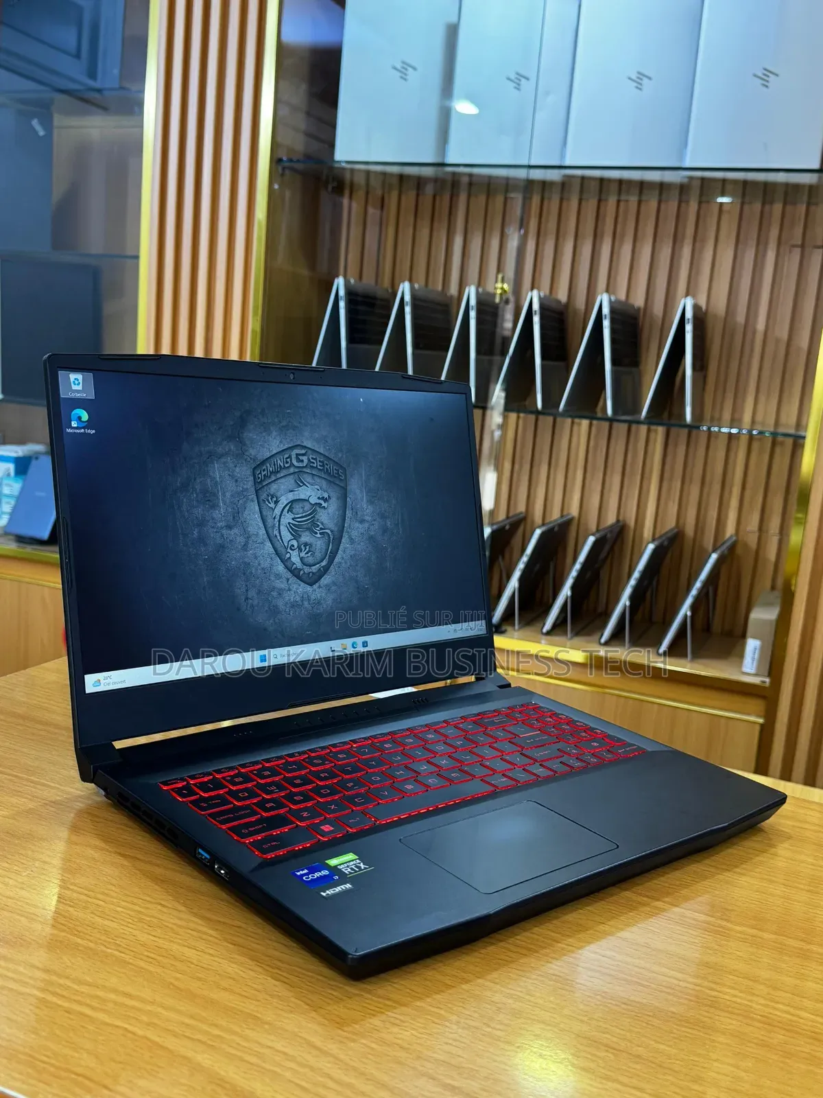 New Ordinateur Portable MSI Katana GF66 16GB Intel Core I7 SSD 512GB