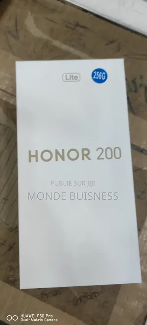 New Honor 200 Lite 12 GB Noir