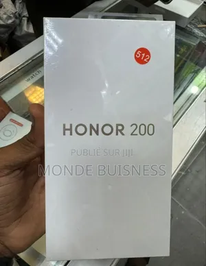New Honor 200 Lite 12 GB Noir