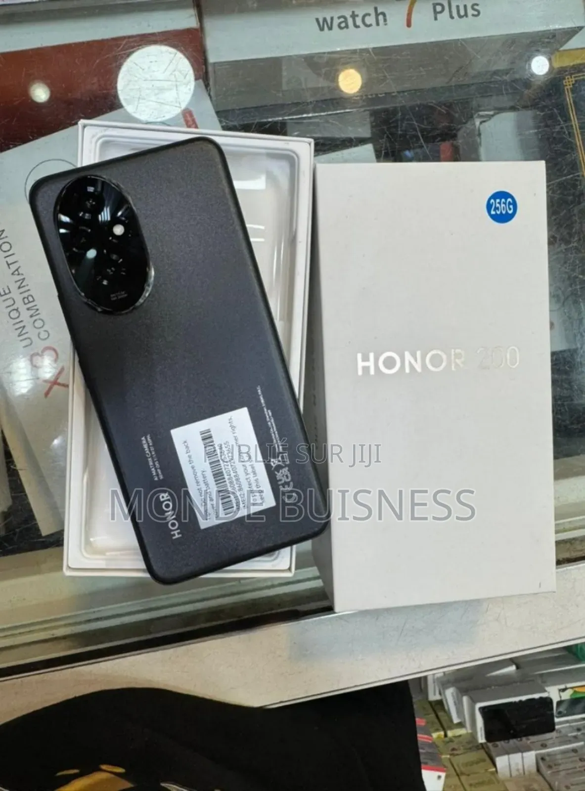 New Honor 200 Lite 12 GB Noir