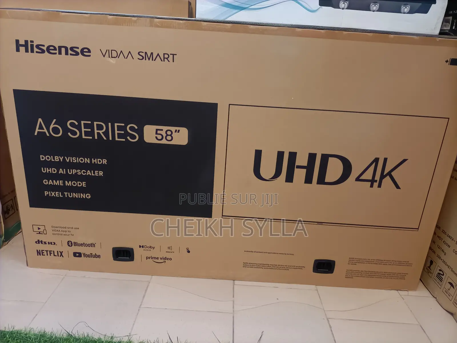 Smart Hisense 58" Uhd Full Options