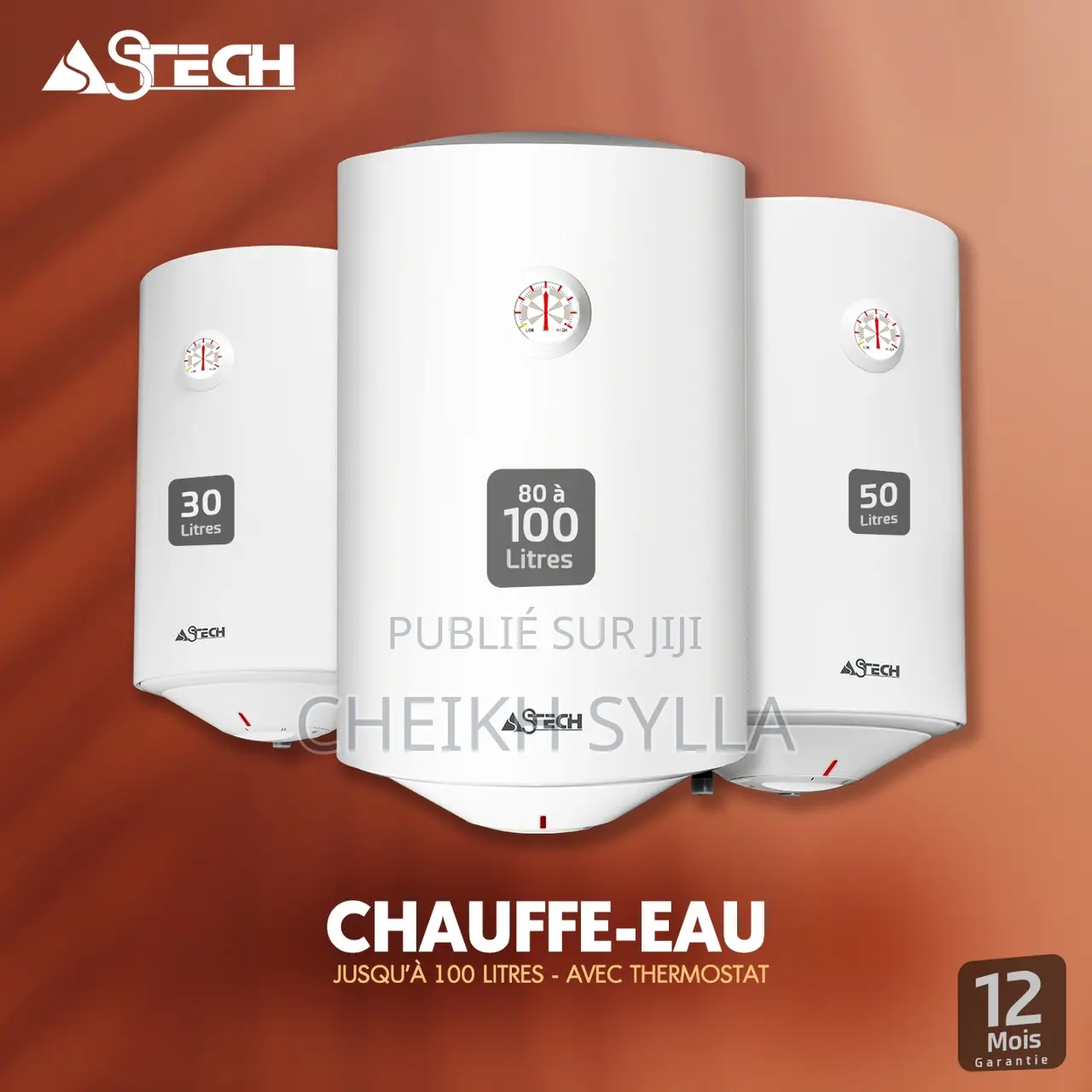 Chauffe Eau Astech 50l