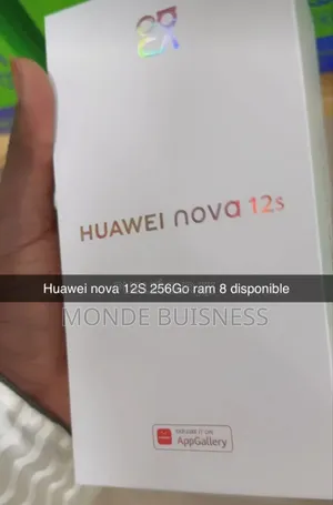 New Huawei nova 12s 256 GB Noir