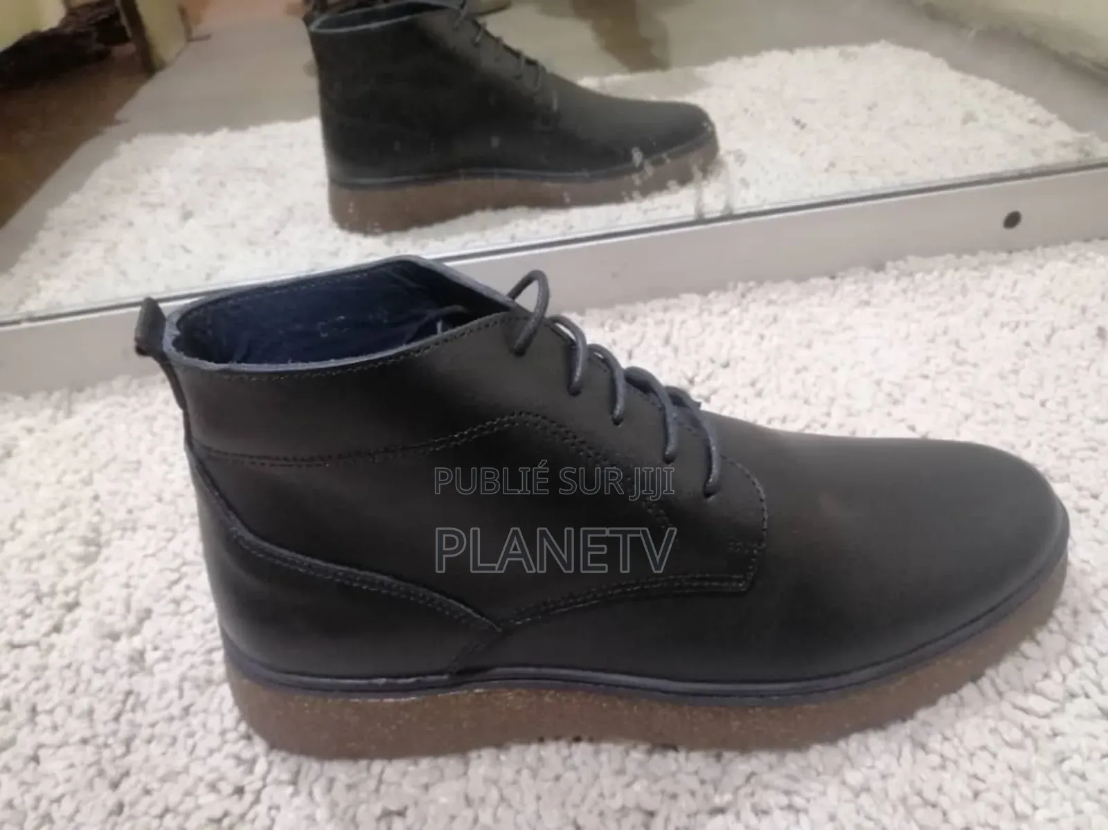 Chaussures Montantes en Cuir Mc