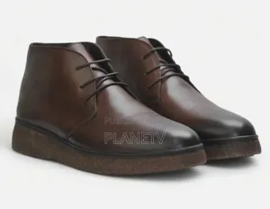 Chaussures Montantes en Cuir Mc