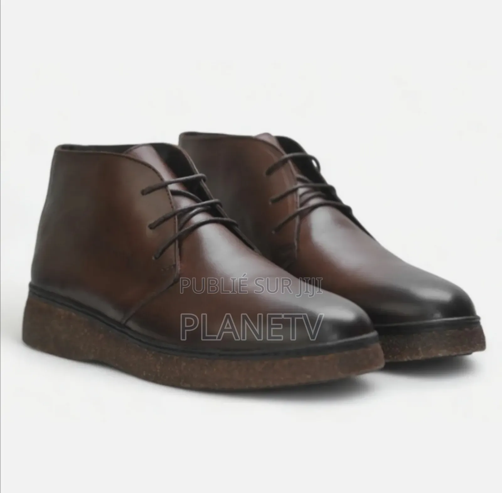 Chaussures Montantes en Cuir Mc