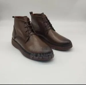 Chaussures Montantes en Cuir Mc