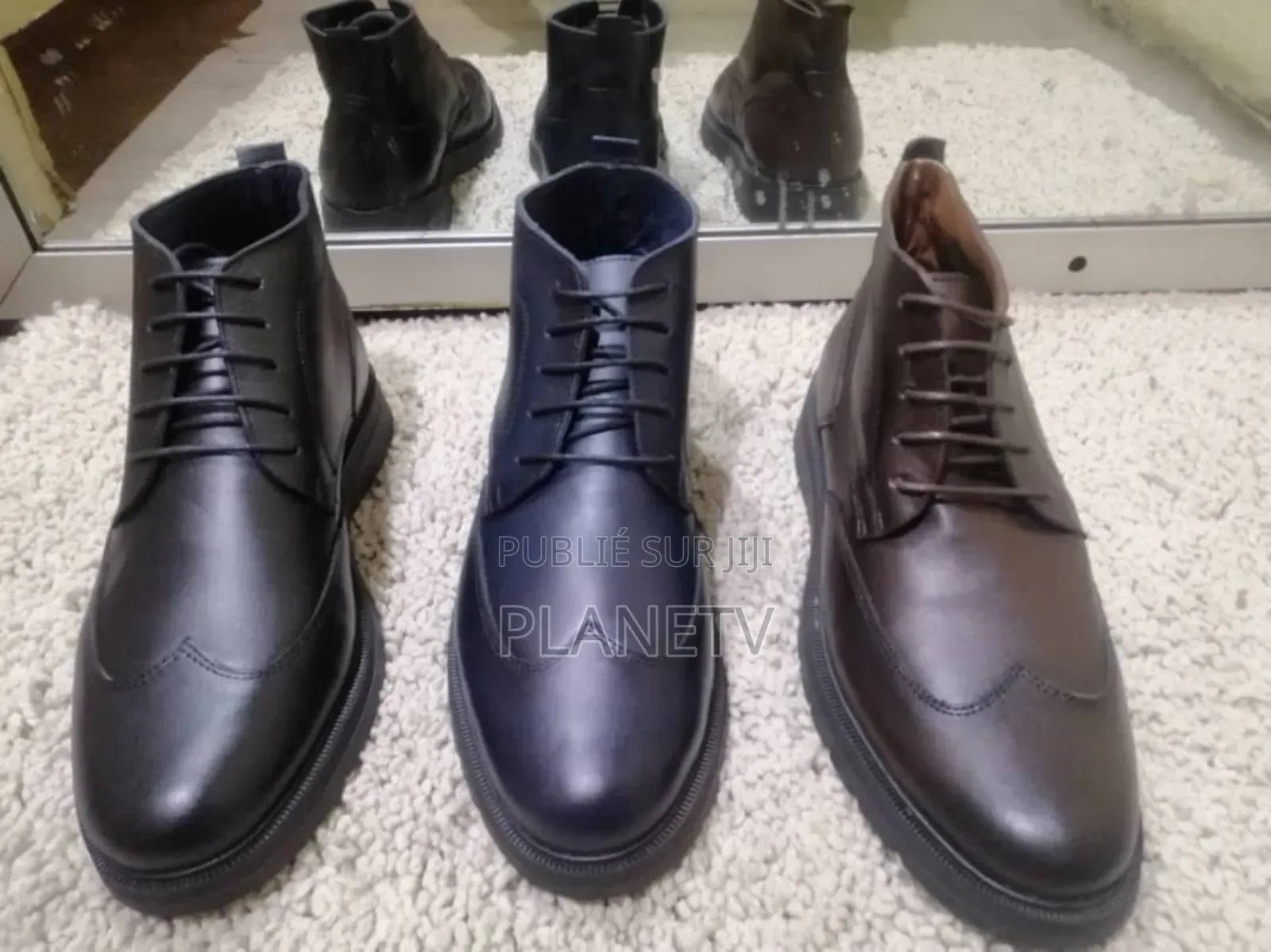 Chaussures Cuir Montante Mc