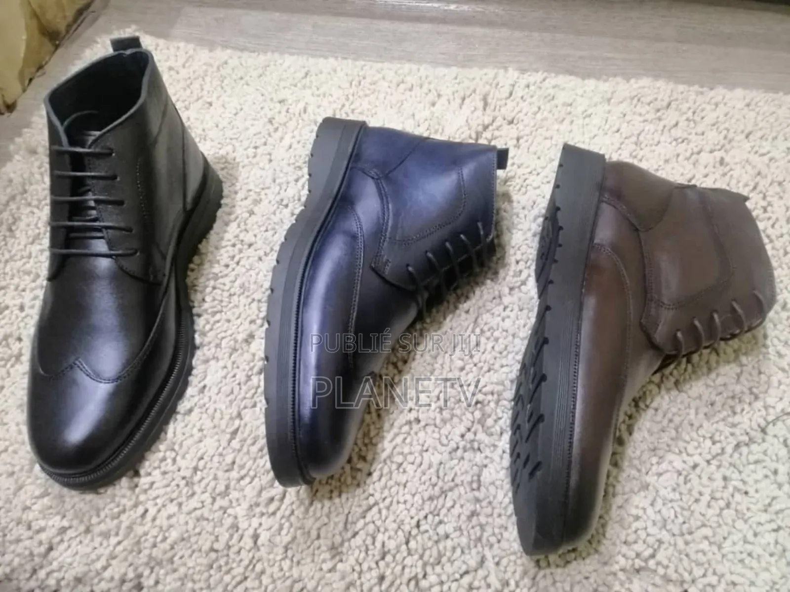 Chaussures Cuir Montante Mc