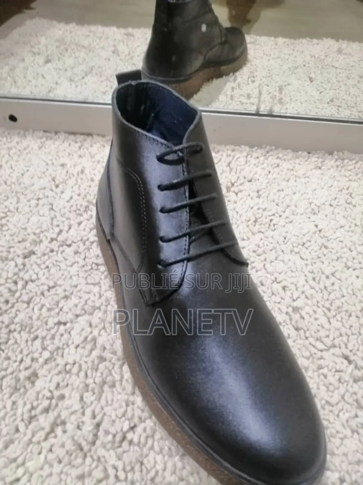 Chaussures Montantes en Cuir Mc