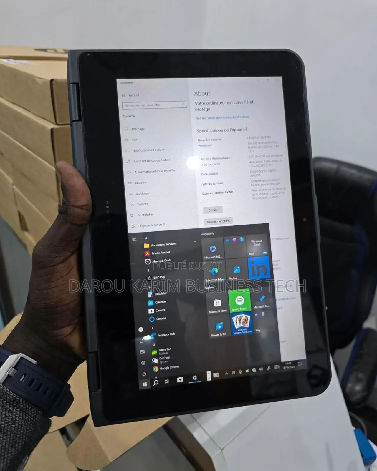 New HP ProBook X360 11 G4 4GB Intel Celeron SSD 256GB