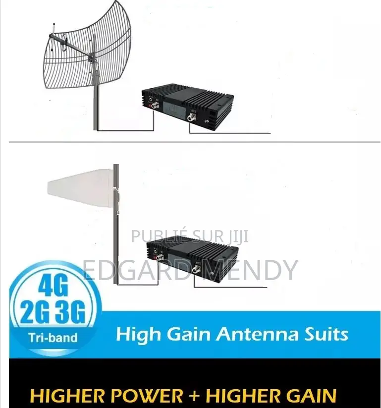 Booster GSM/3G/4G De Tres Haute Performance