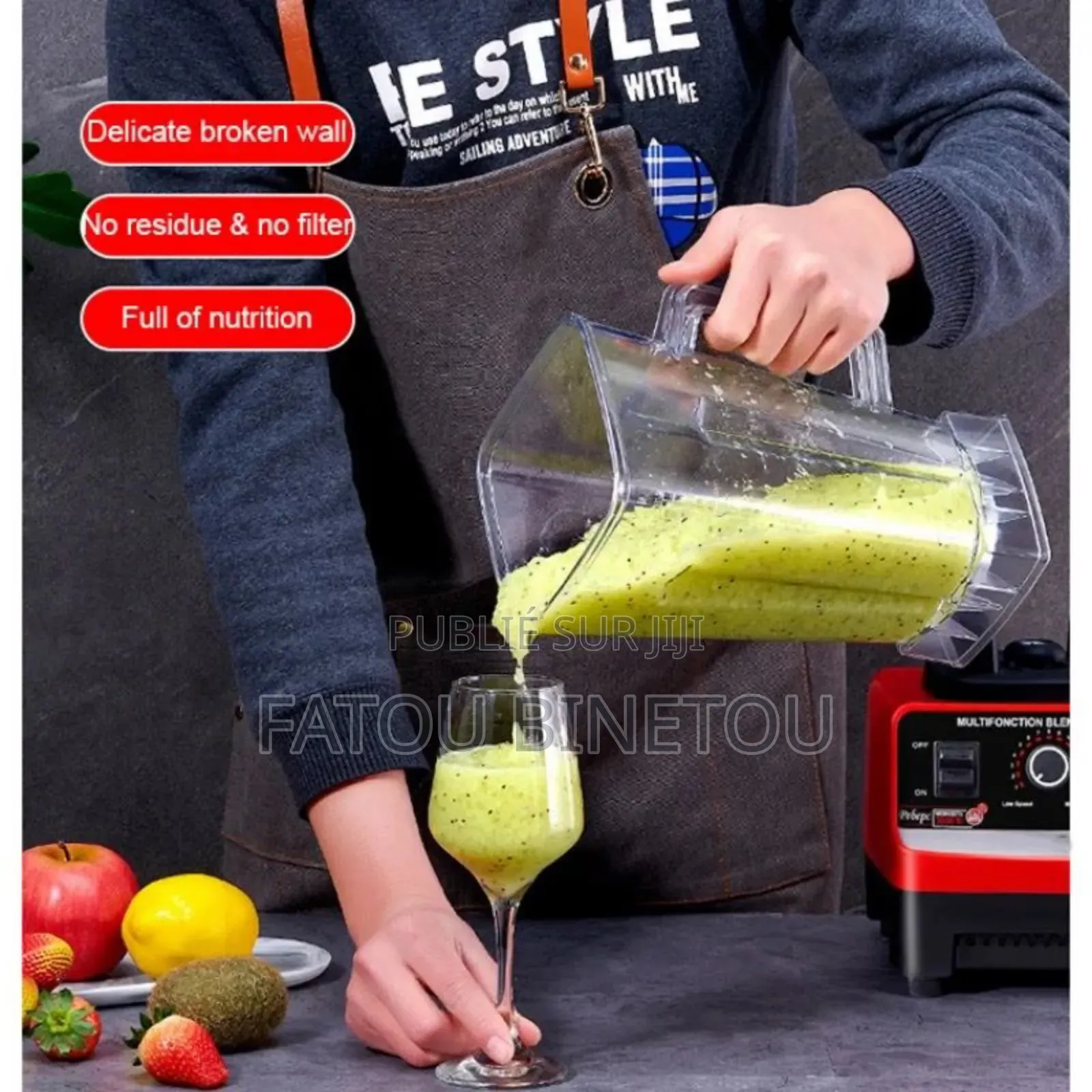 Mixeur Blinder 2 Litres 2 en 1