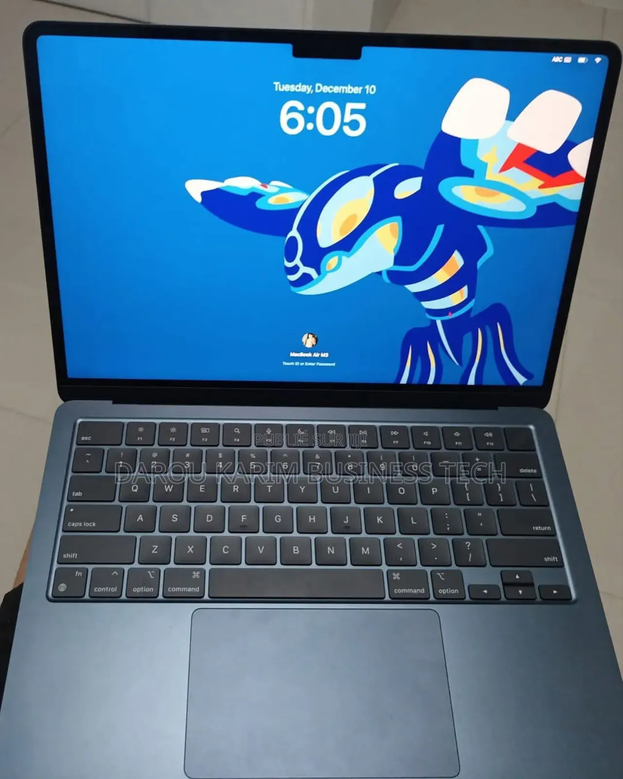 New Apple MacBook Air 2024 M3 13-Inch 16GB Apple M3 SSD 512GB