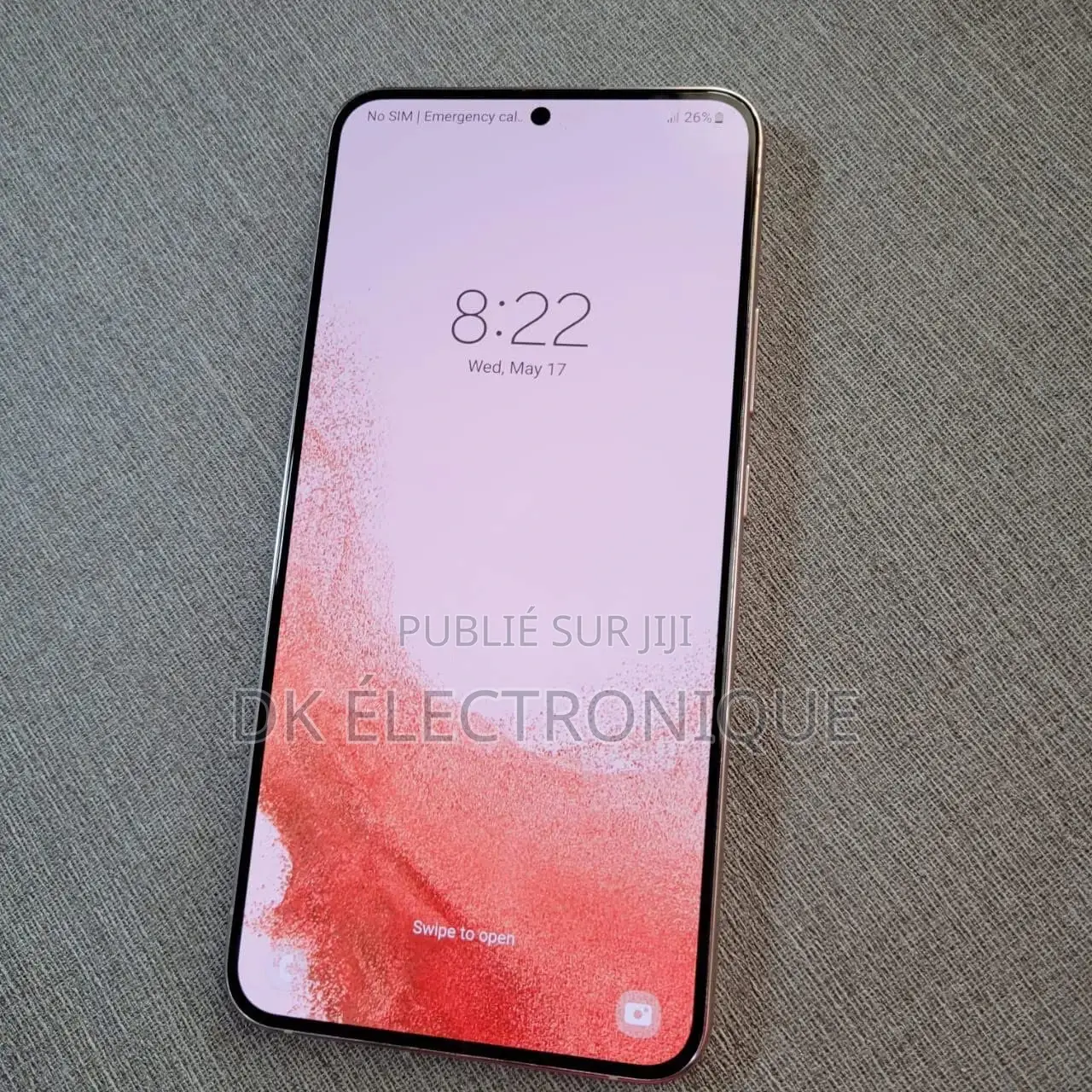 New Samsung Galaxy S22+ 5G 256 GB Rose