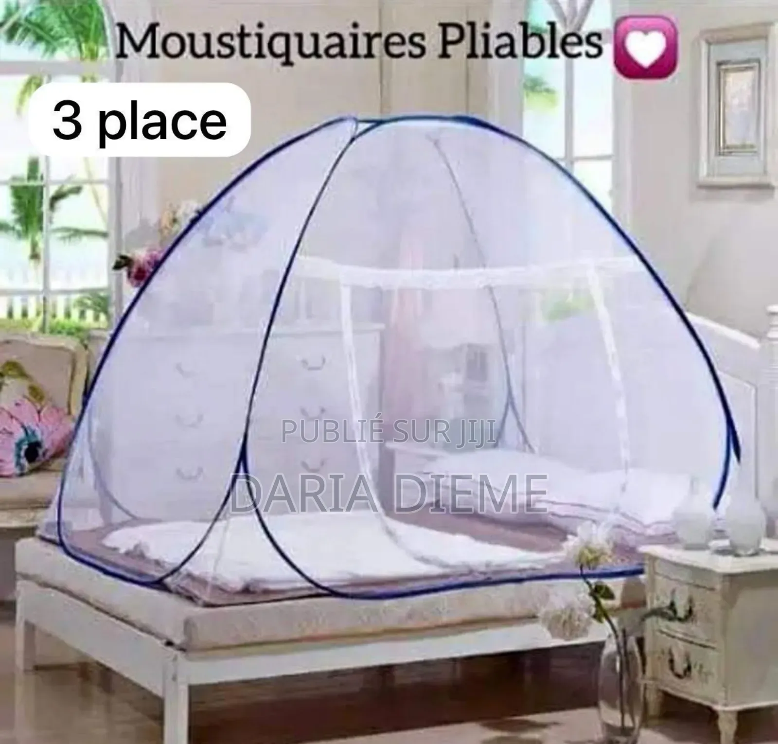 Moustiquaire Pliable 3 Place
