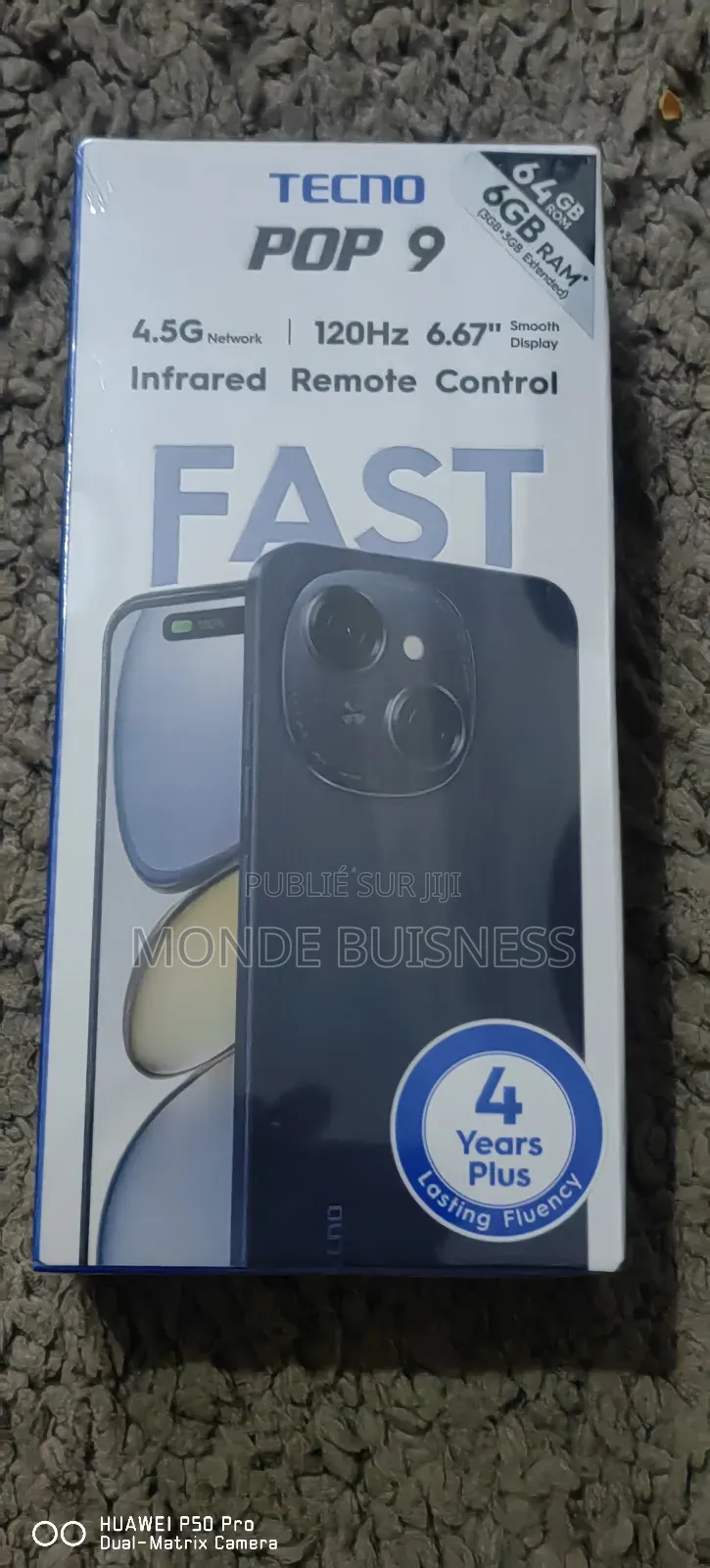 New Tecno Pop 9 64 GB Gris