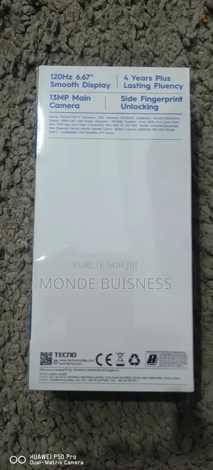 New Tecno Pop 9 64 GB Gris