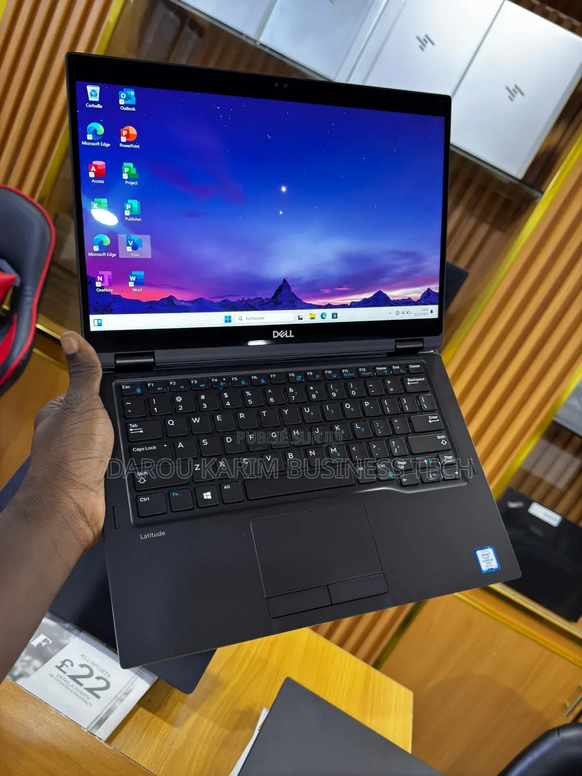 New Ordinateur Portable Dell Latitude 7389 8GB Intel Core I5 SSD 256GB