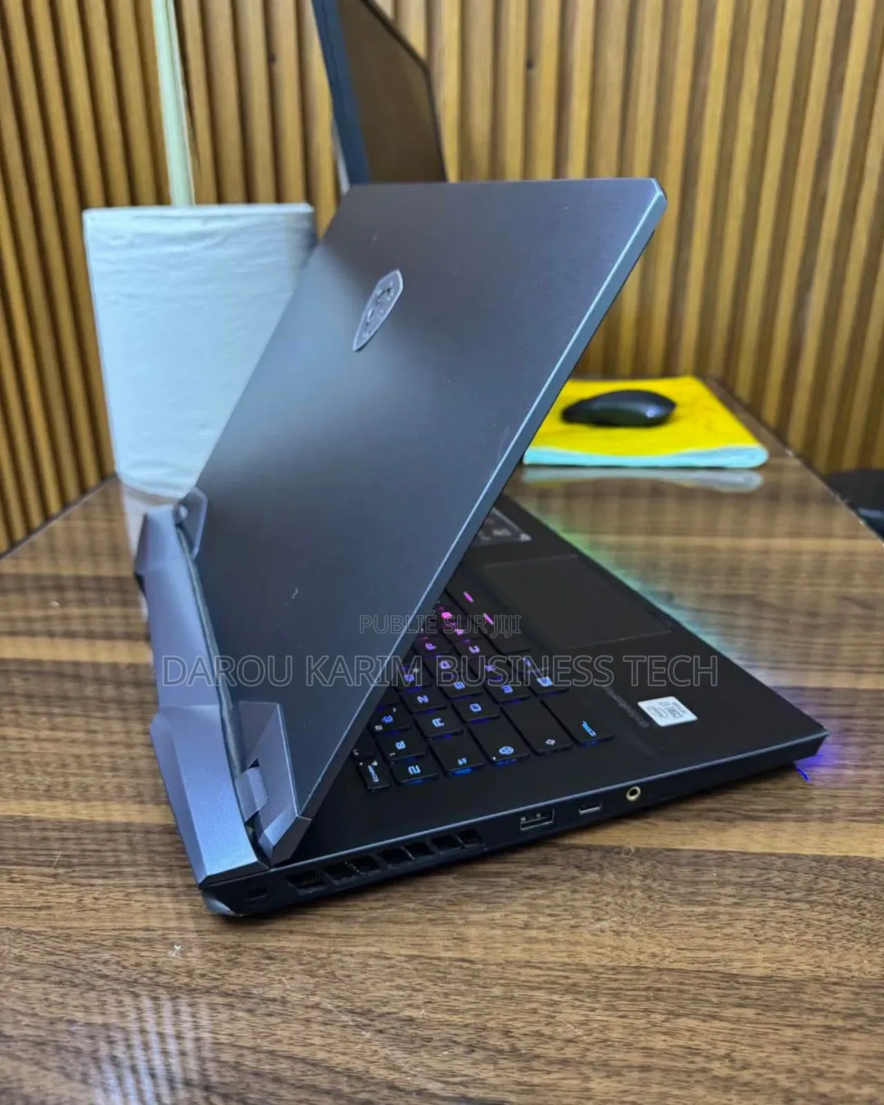 New Ordinateur Portable MSI GE66 Raider 32GB Intel Core I7 SSD 512GB