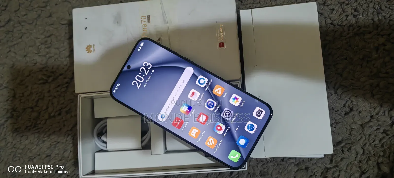 New Huawei Pura 70 256 GB Blanc