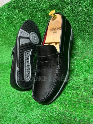 Mocassin Cuir Véritable Pour Homme Dakar